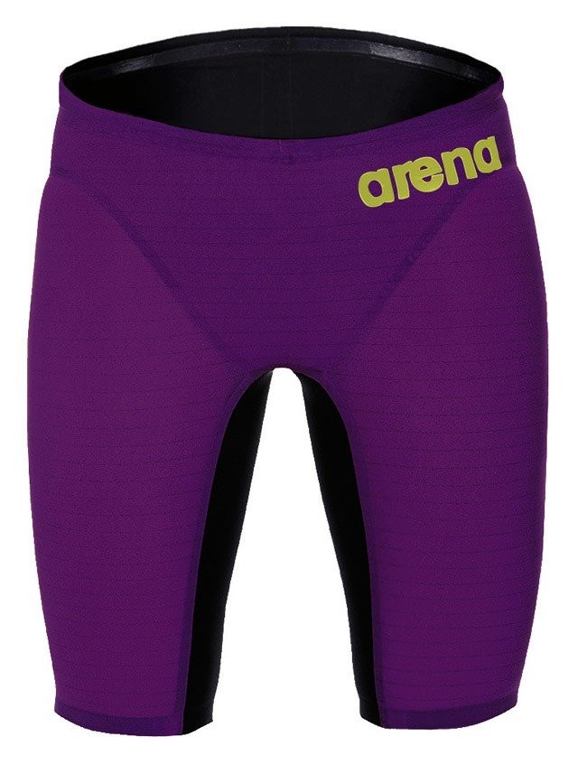 Arena Carbon Air Jammers - Plum/Yellow