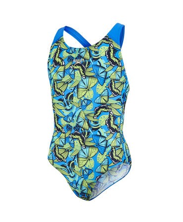 Speedo Girls' Sambeeny Allover Splashback Swimsuit