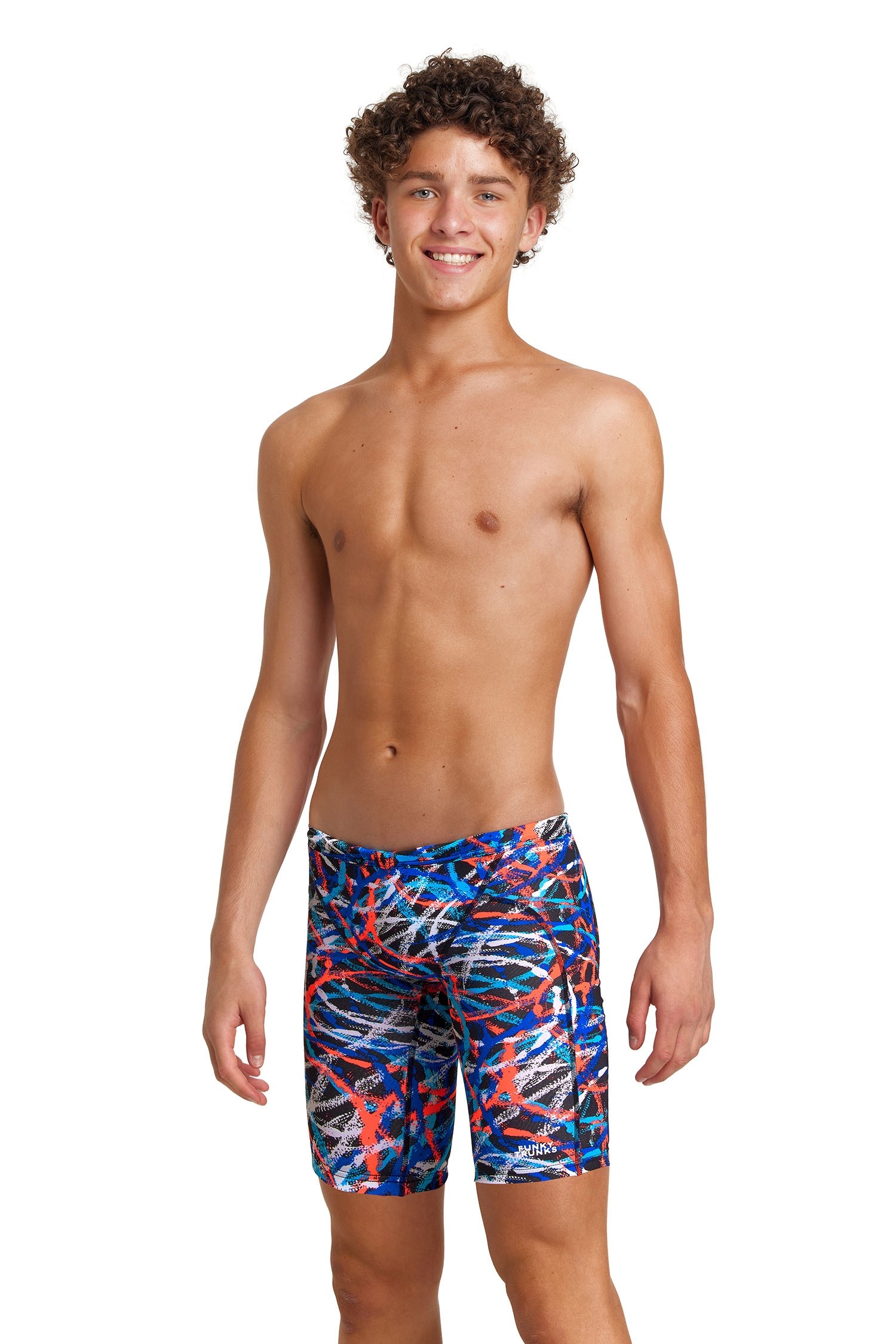 Funky Trunks Boys Spin Doctor Training Jammers