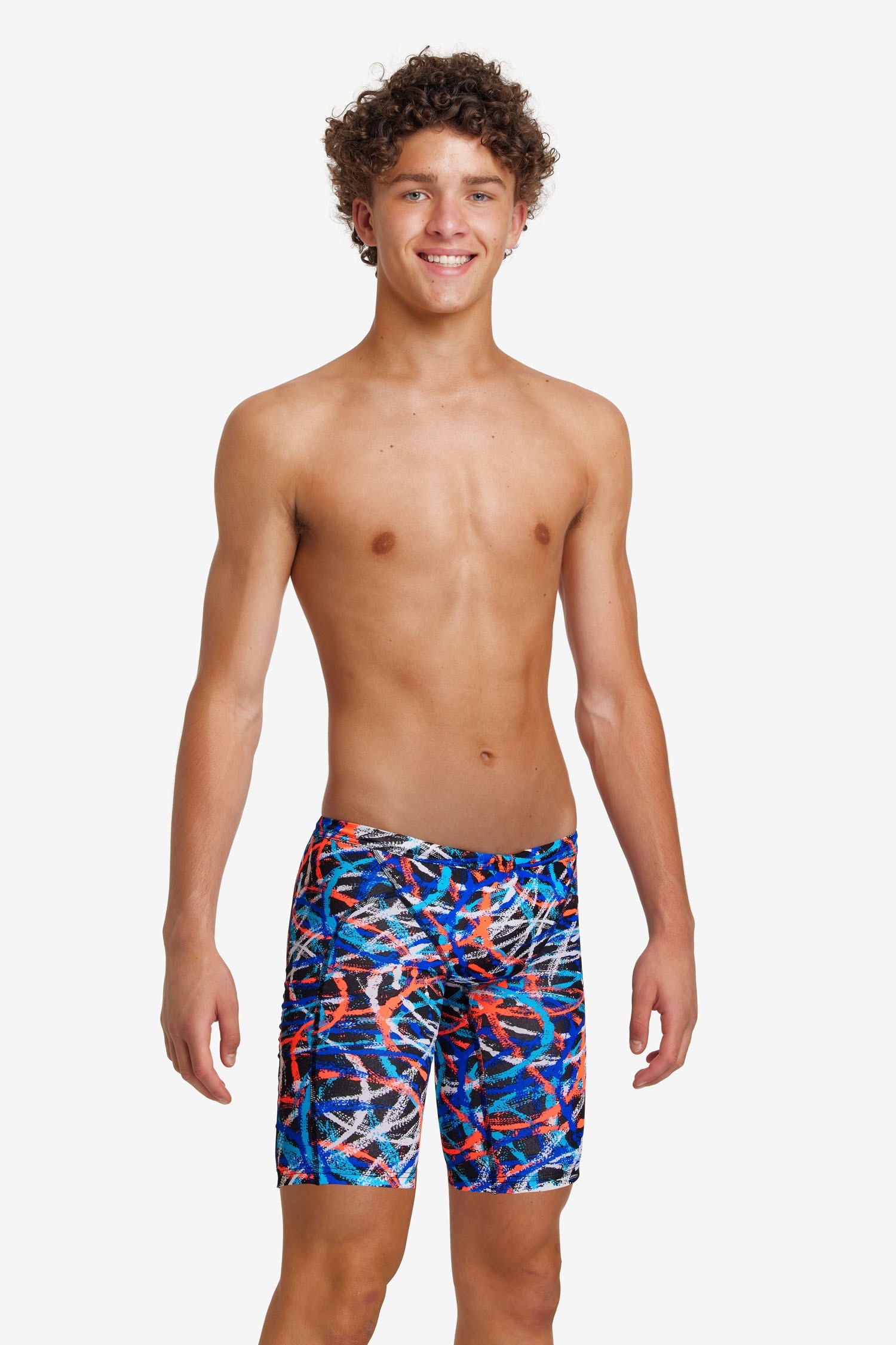Funky Trunks Boys Spin Doctor Training Jammers