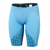 Speedo Men's FASTSKIN LZR IGNITE JAMMER BLUE/RED