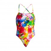  Funkita Womens Strapped In Ink Jet One Piece